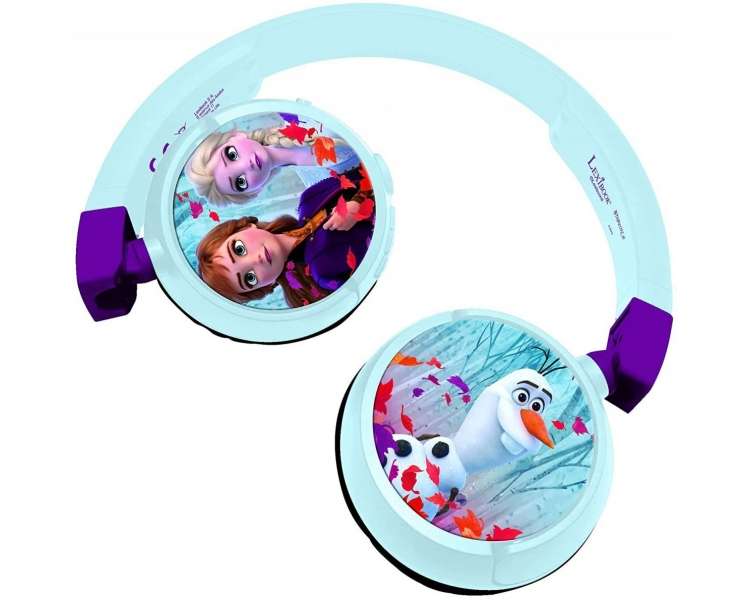 Lexibook - Disney Frozen - 2 in 1 Foldable Headphones (HPBT010FZ)