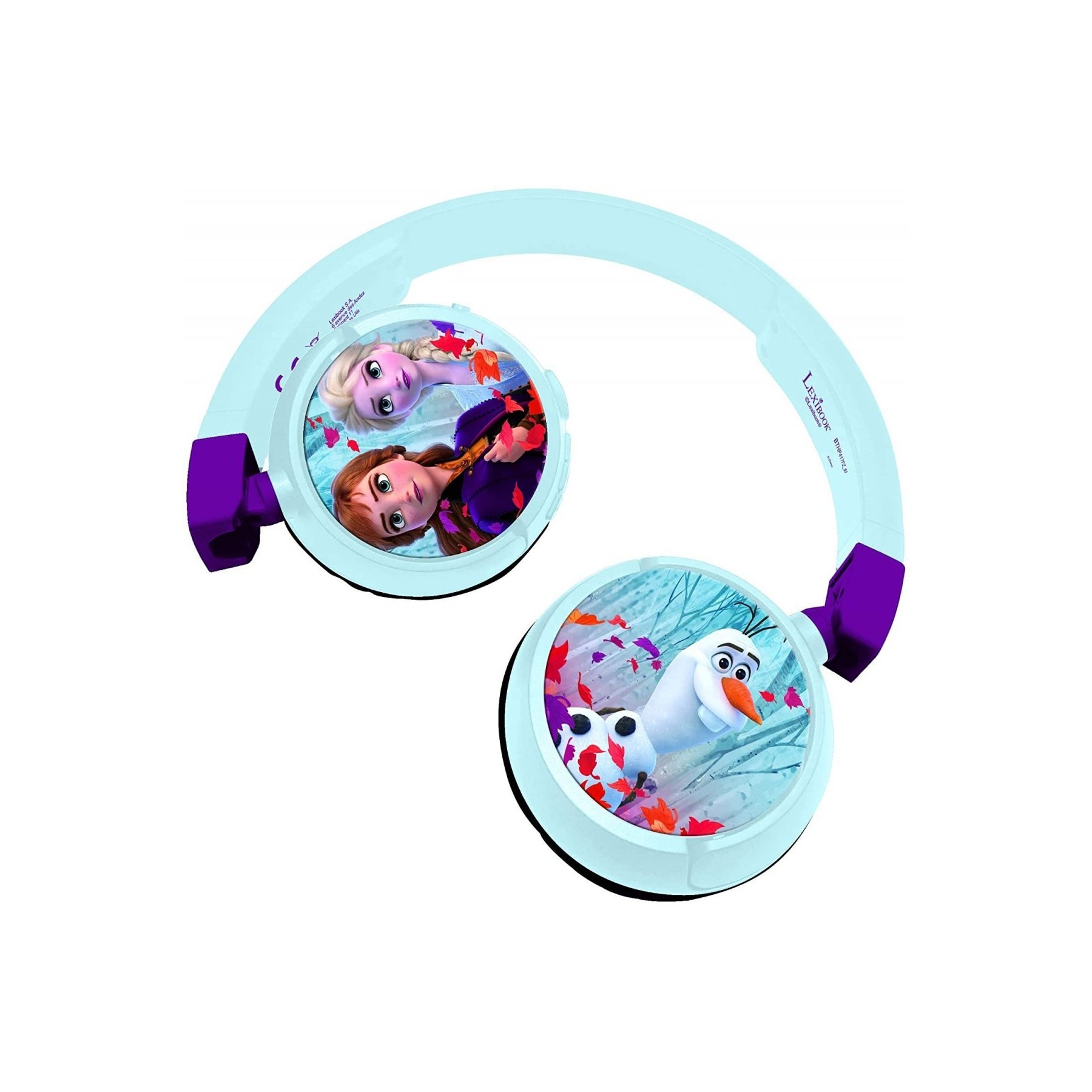 Lexibook - Disney Frozen - 2 in 1 Foldable Headphones (HPBT010FZ)