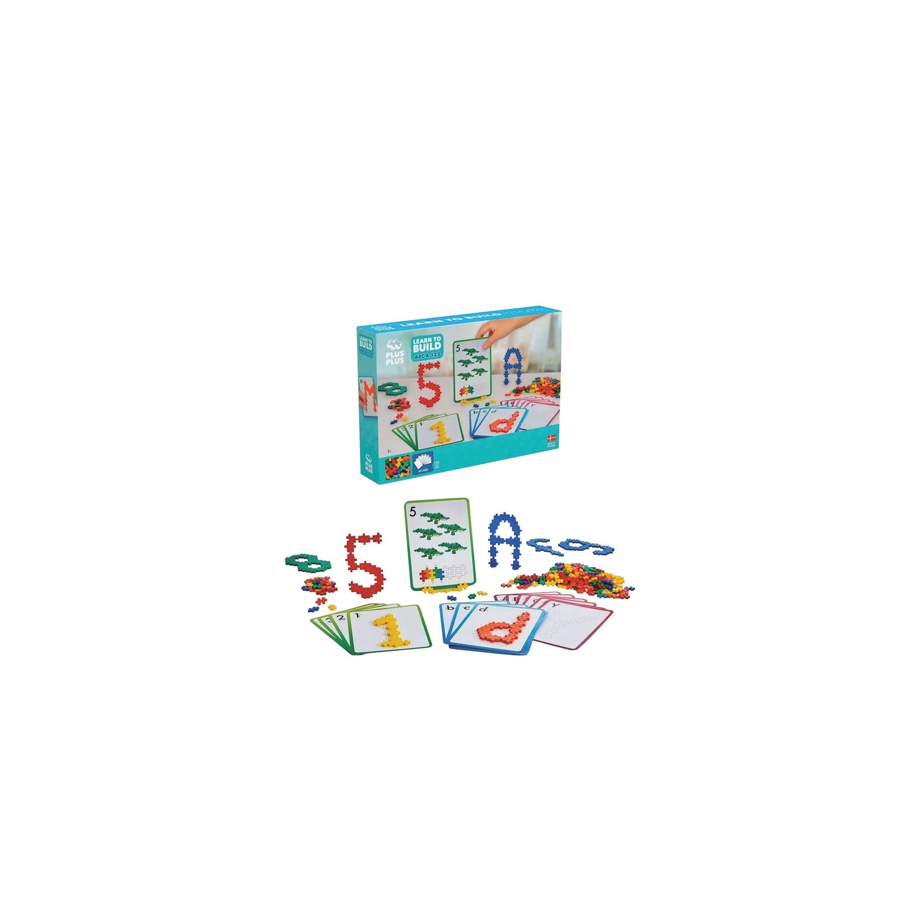 Más Más Aprende a Construir ABC y 123, (3909)