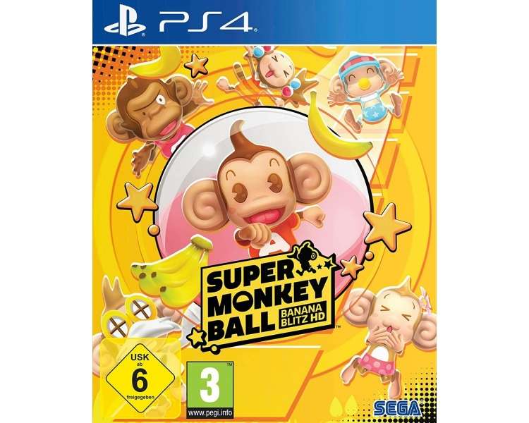 Super Monkey Ball: Banana Blitz HD Juego para Consola Sony PlayStation 4 , PS4
