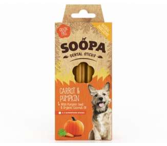 SOOPA - Dental Sticks Carrot & Pumpkin 100g - (SO920036)