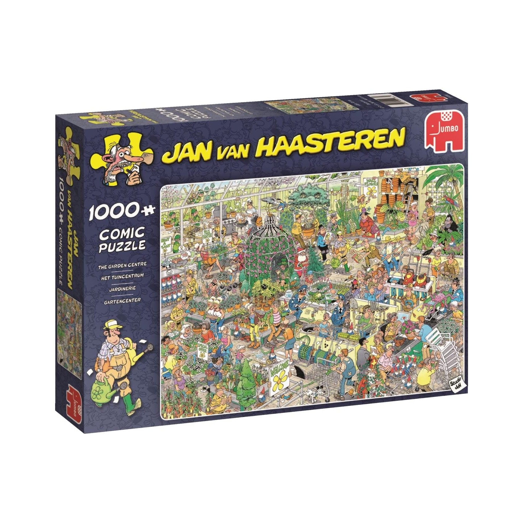 Rompecabezas Jan van Haasteren - Centro de jardinería (1000 piezas) (JUM9066)