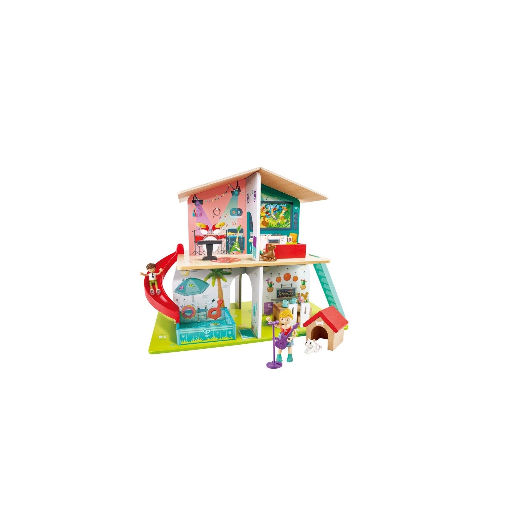 Hape - Musical Doll House (87-3411)