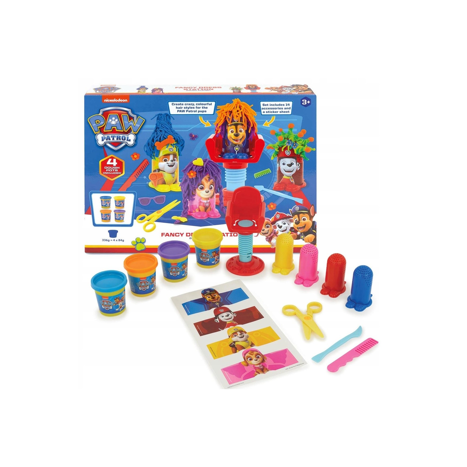 Estación De Disfraces De Paw Patrol, Conjunto De Modelado De Plastilina (32014105)