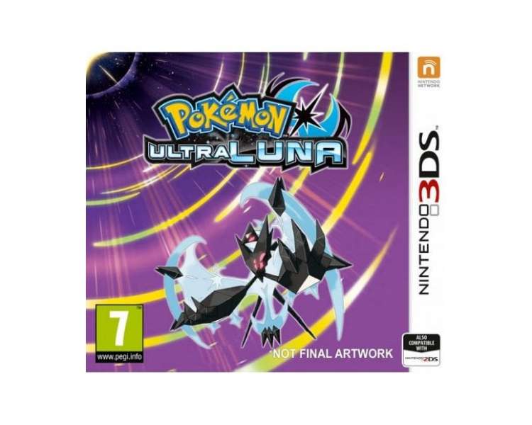 Juego para Nintendo 3DS Pokemon Ultra Moon Ultra Luna , UltraLuna PAL ESPAÑA, PRECINTADO, NUEVO, CARÁTULA EN ESPAÑOL