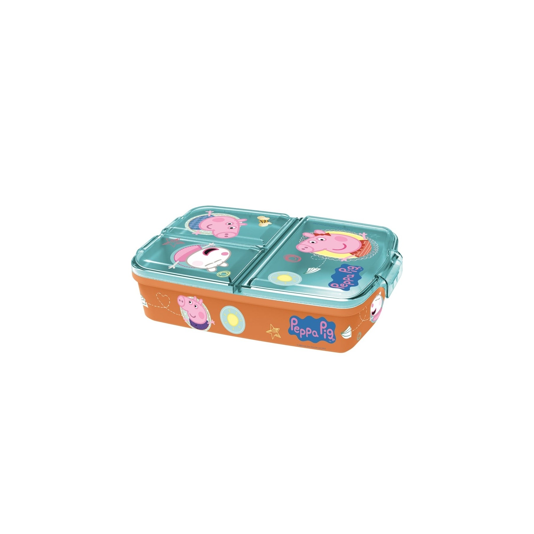 Euromic - Peppa Pig  multi compartment sandwich box (088808735-13920)