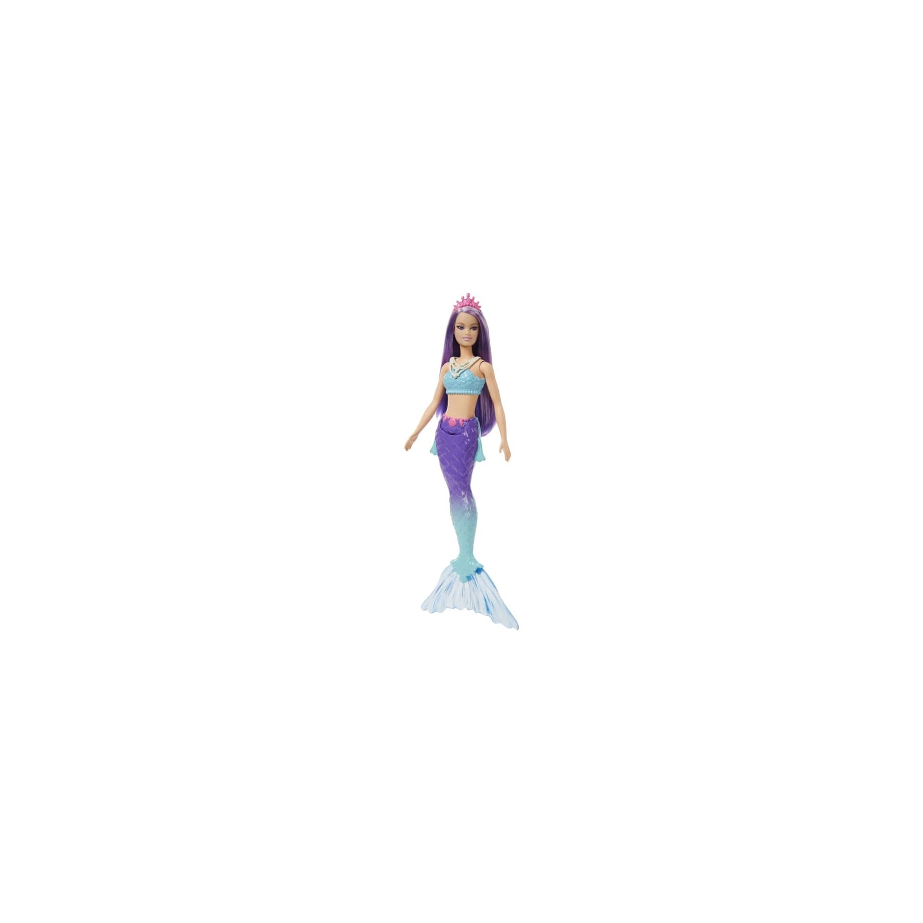 Barbie - Dreamtopia Mermaid Doll - Purple Hair (HGR10)