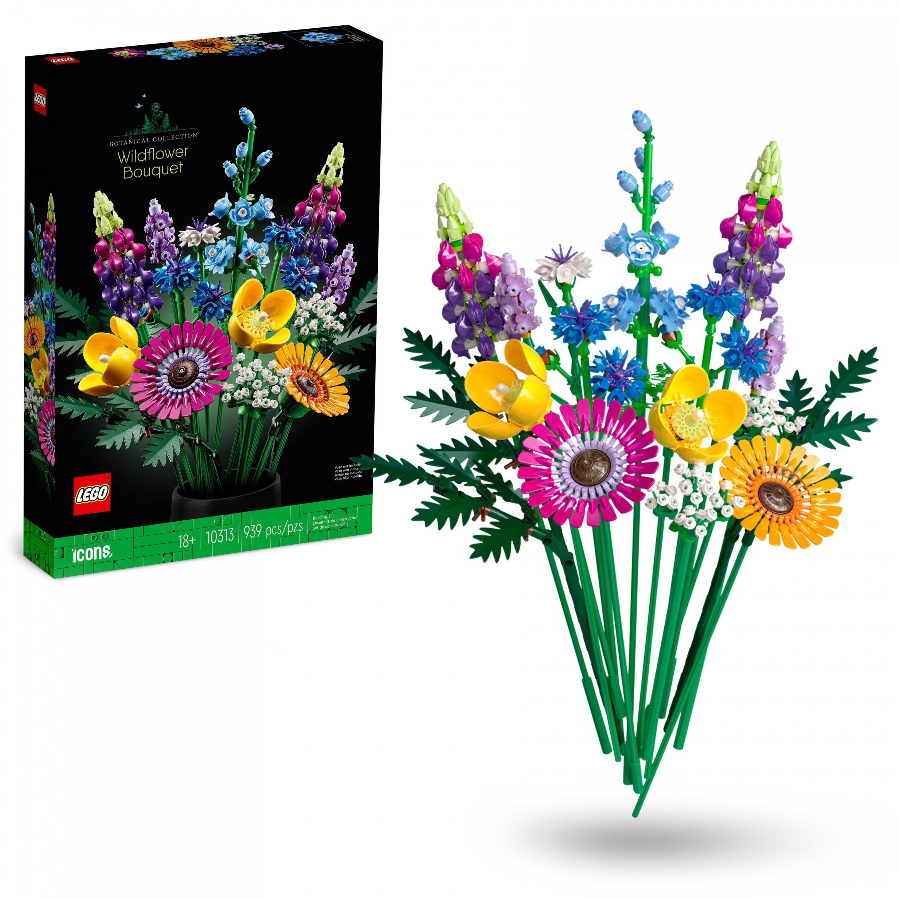 LEGO Iconos, Ramo de Flores Silvestres (10313)