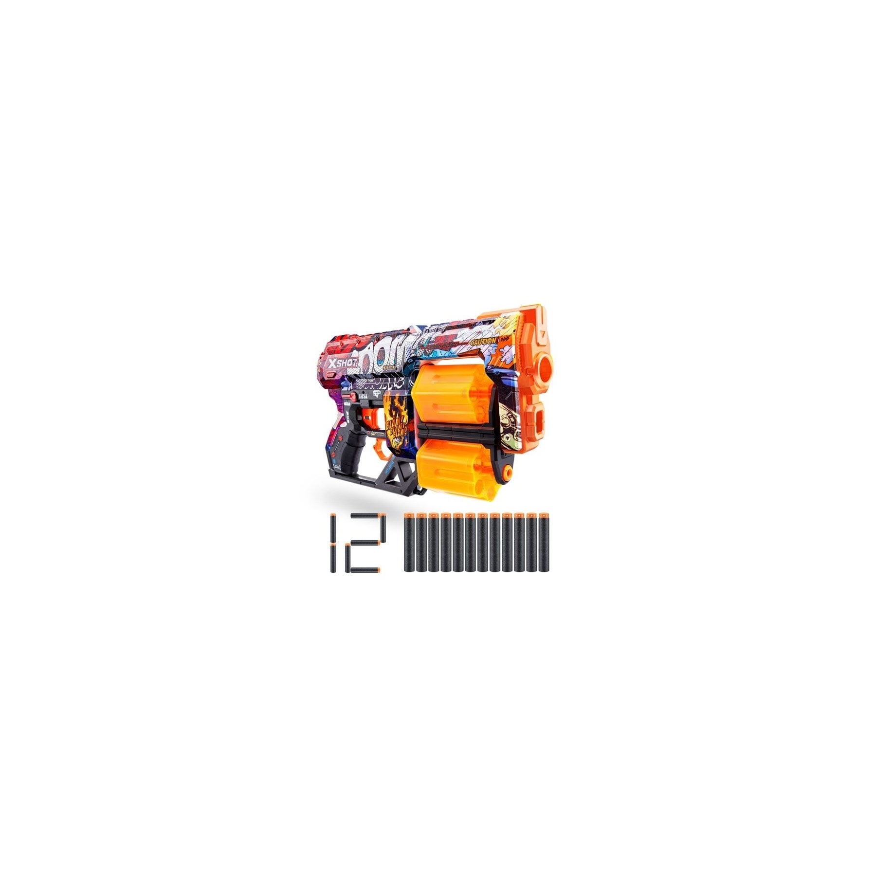X-Shot - Skins Dread (12 Darts) (36517)