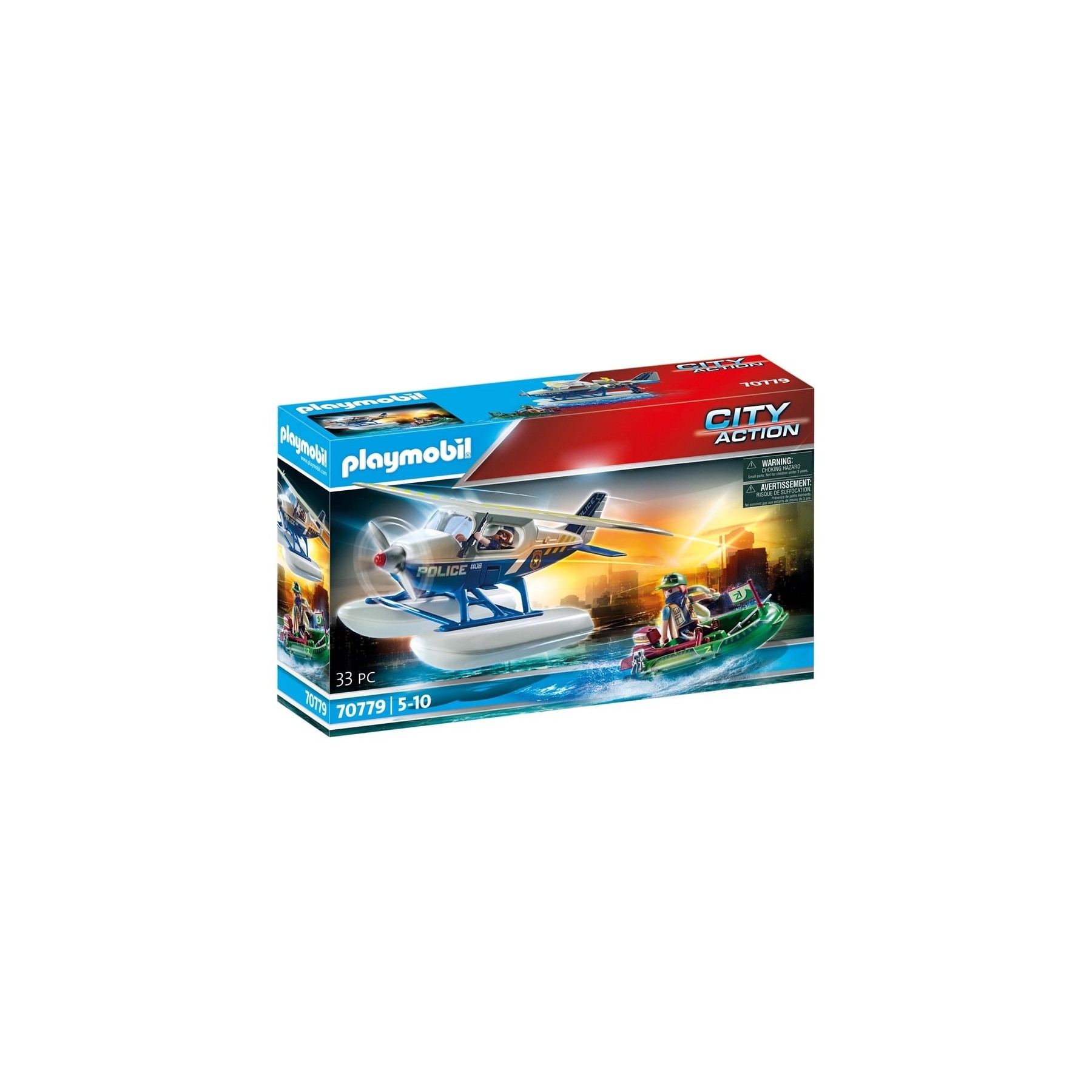 Playmobil - Police Seaplane (70779)