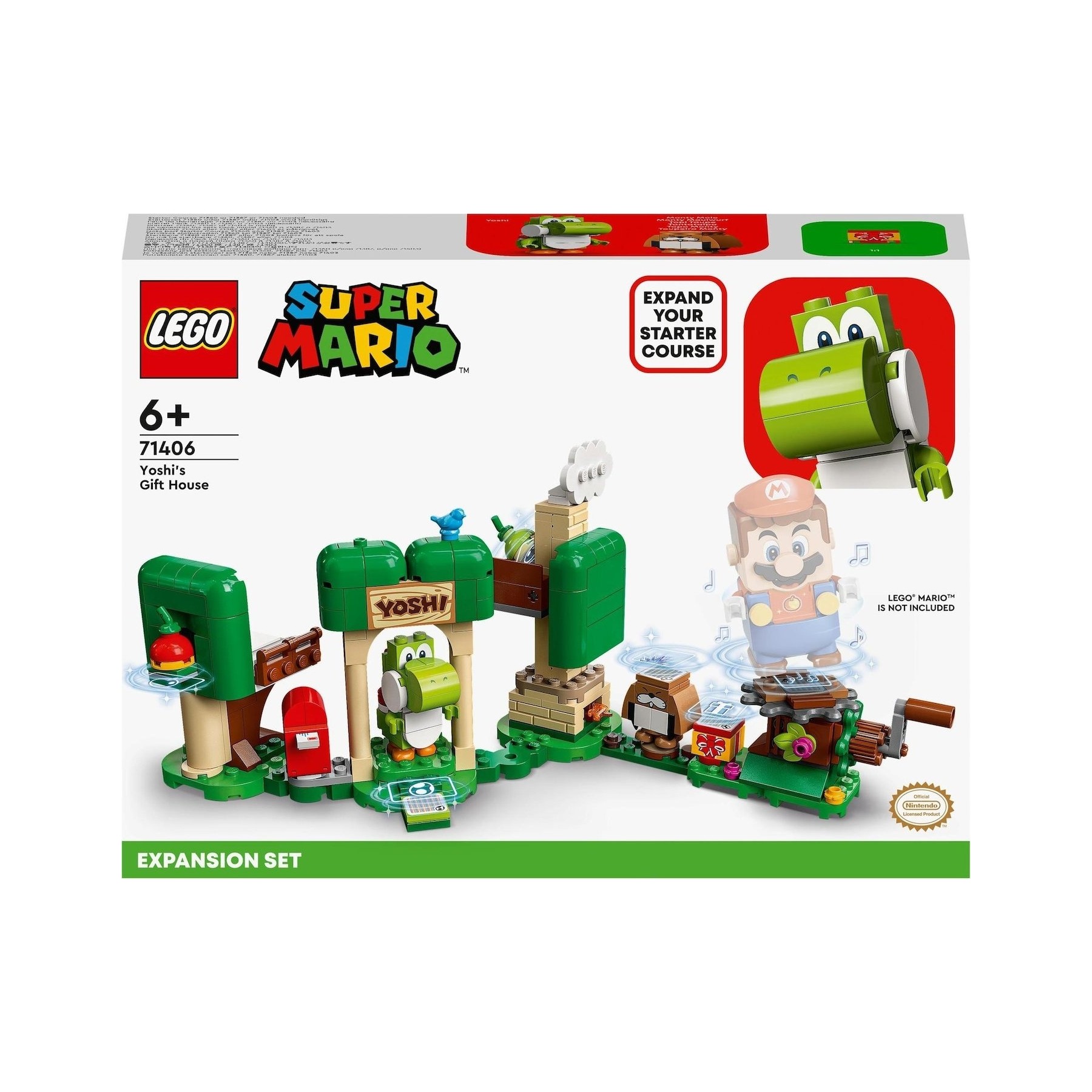 LEGO Super Mario - Yoshi’s Gift House Expansion Set (71406)
