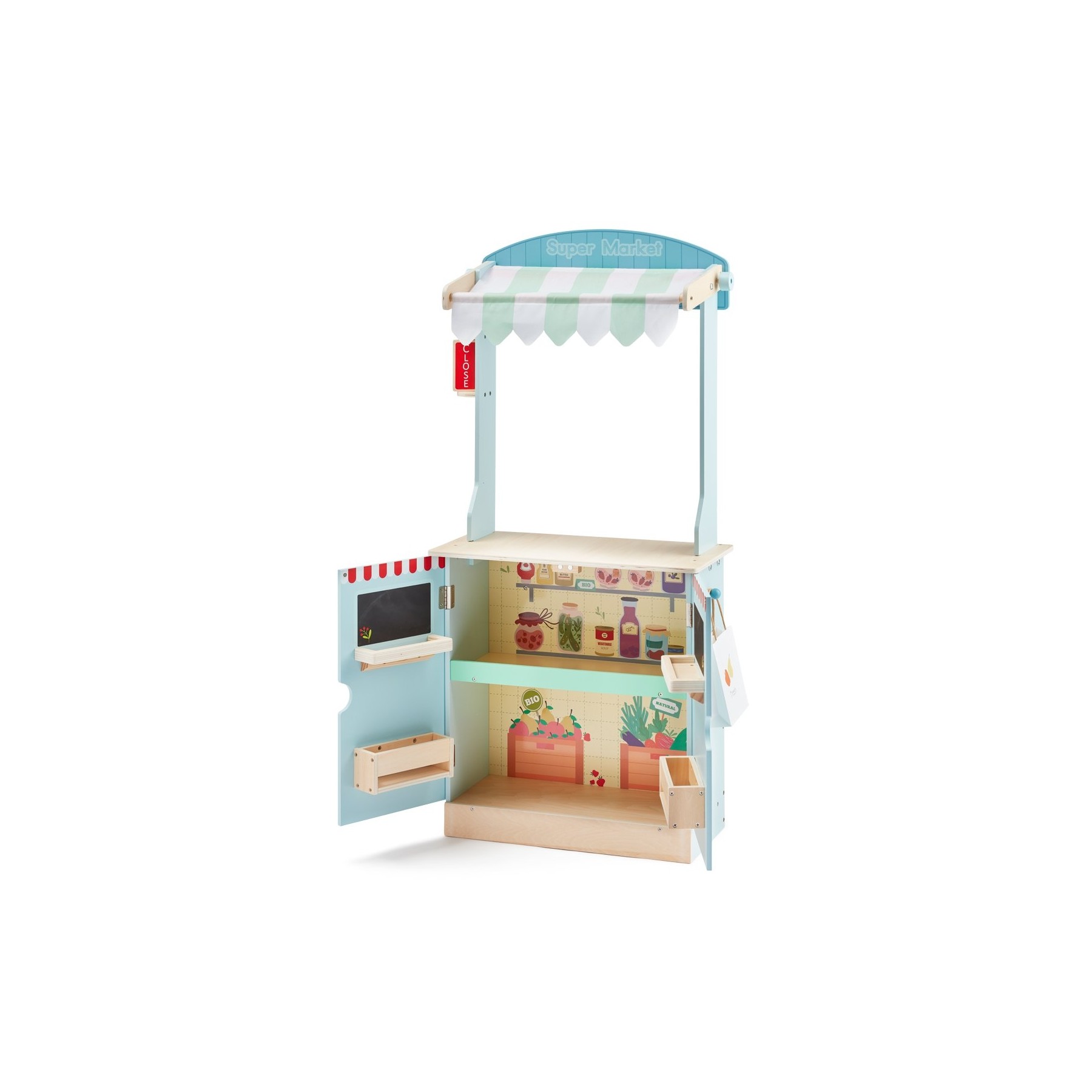 Small Wood - 2-in-1 Theater and Shop (L40266)