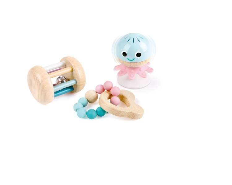 Hape - Baby-to-Toddler Sensory Gift Set (87-0106)