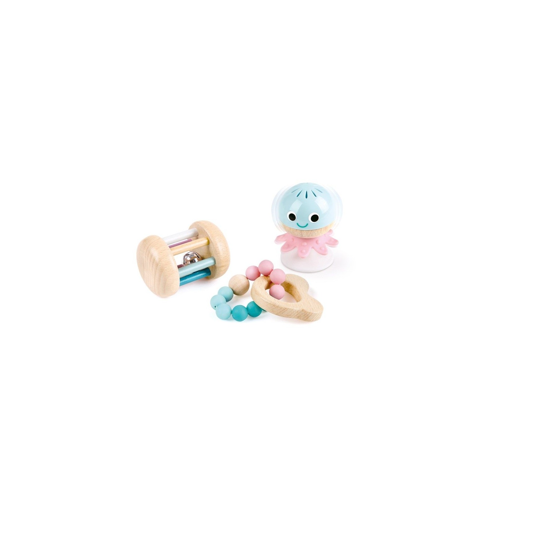 Hape - Set de regalo sensorial para bebés a niños pequeños (87-0106)