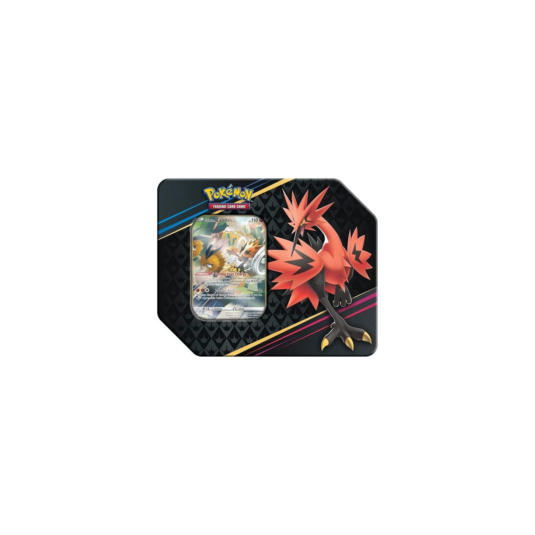 Pokémon - Crown Zenith Collector's Tin Box - Galarian Zapdos