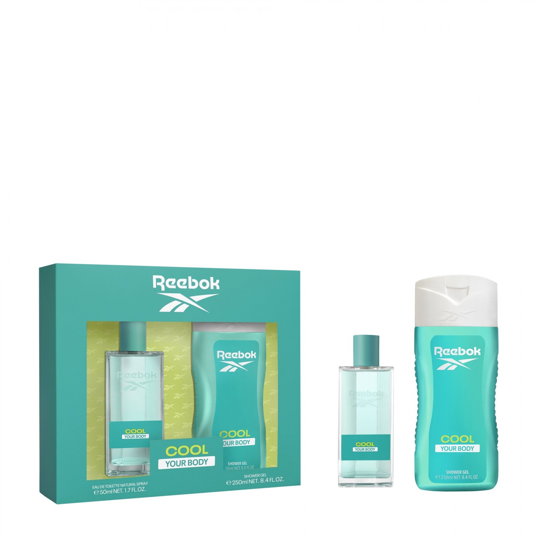 Reebok - Cool Your Body EDT 30 ml + Shower Gel 250 ml - Giftset