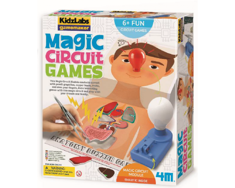 4M - KIDZLABS / MAGIC CIRCUIT GAMES - (4M-03323)