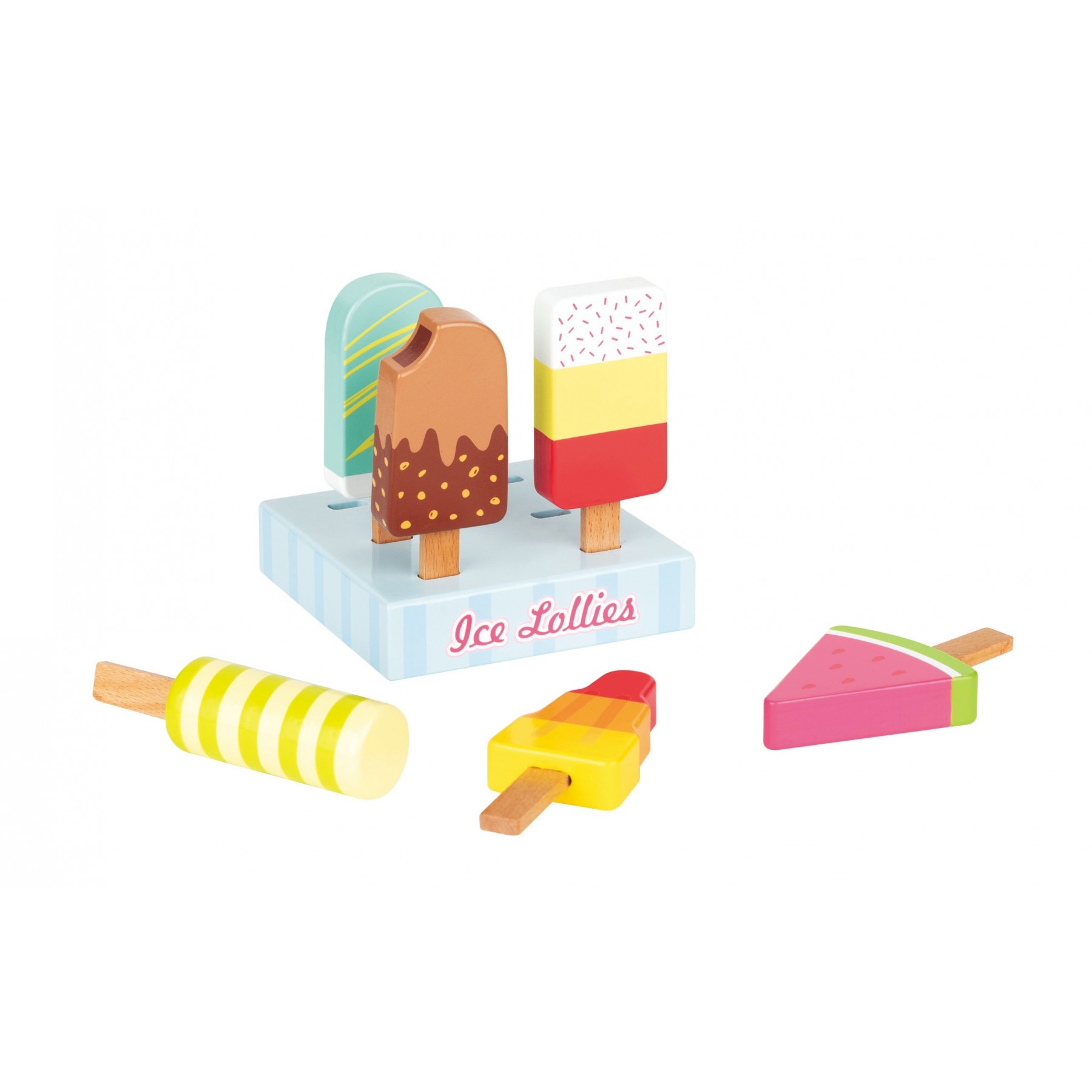 Small Wood - Wooden Ice Lollies (L40228)
