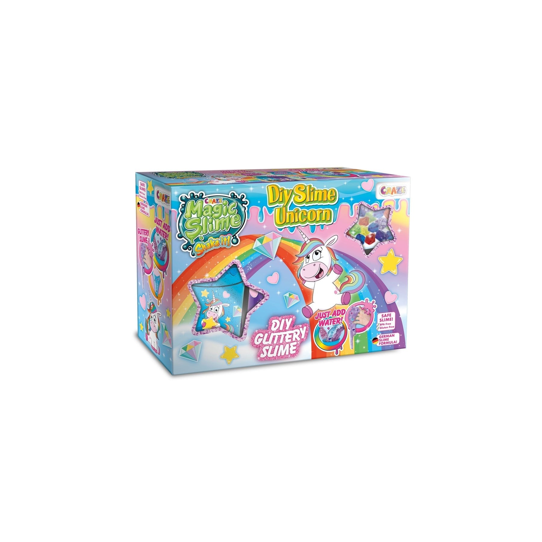Craze - Magic Slime DIY - Glitter Unicorn (68926)