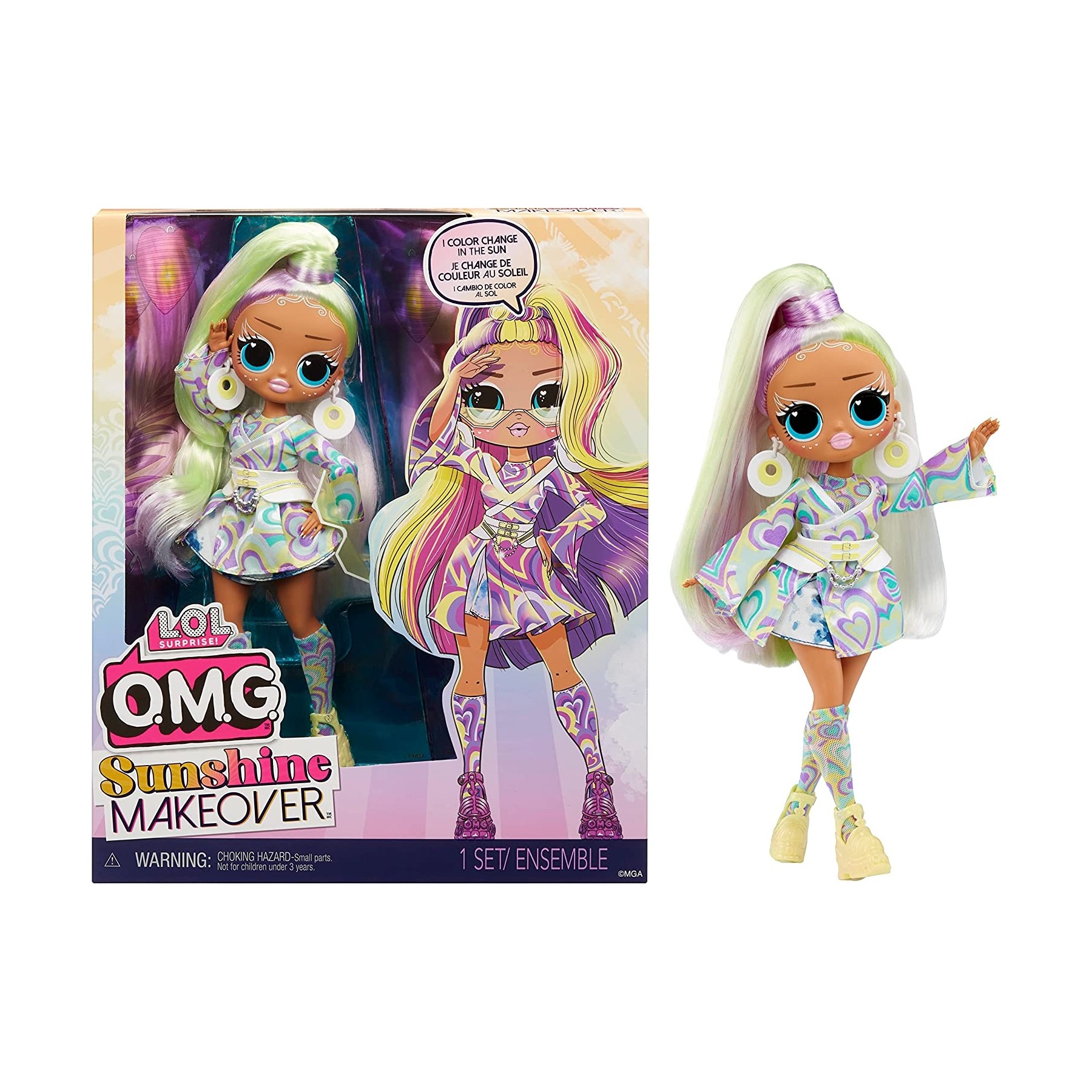 L.O.L. - OMG Sunshine Makeover Fashion Doll - Sunrise