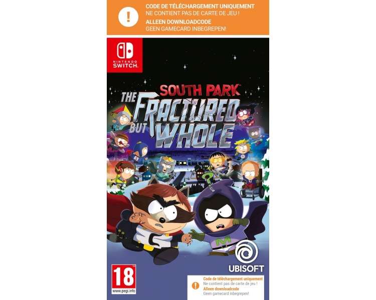 South Park: The Fractured But Whole Code in Box Juego para Consola Nintendo Switch