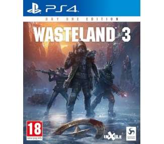 Wasteland 3 (Day 1 Edition) Juego para Consola Sony PlayStation 4 , PS4, PAL ESPAÑA