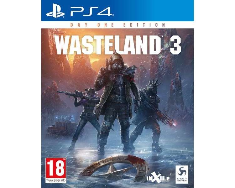Wasteland 3 (Day 1 Edition) Juego para Consola Sony PlayStation 4 , PS4, PAL ESPAÑA