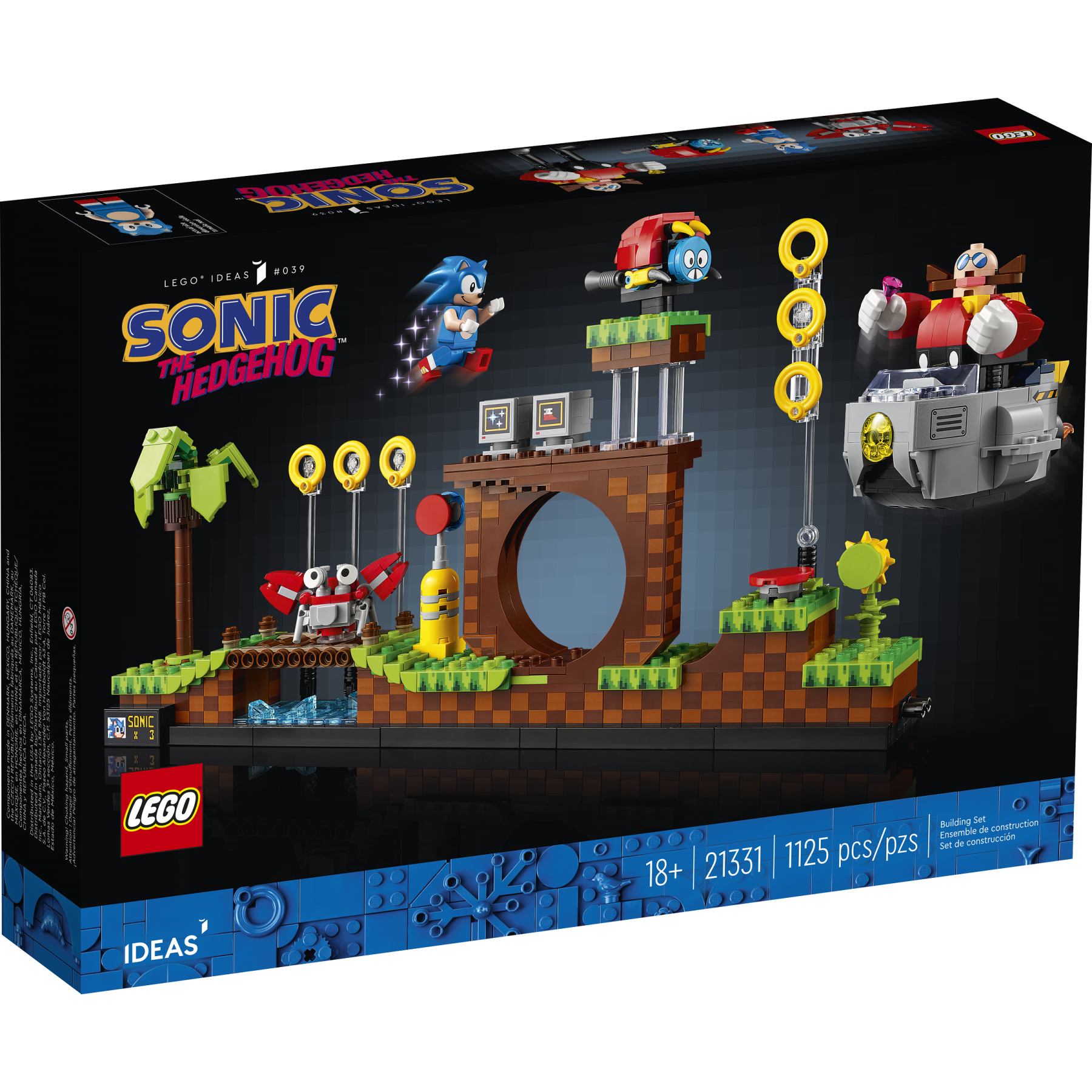 LEGO Ideas, Sonic, Zona de Green Hill (21331)