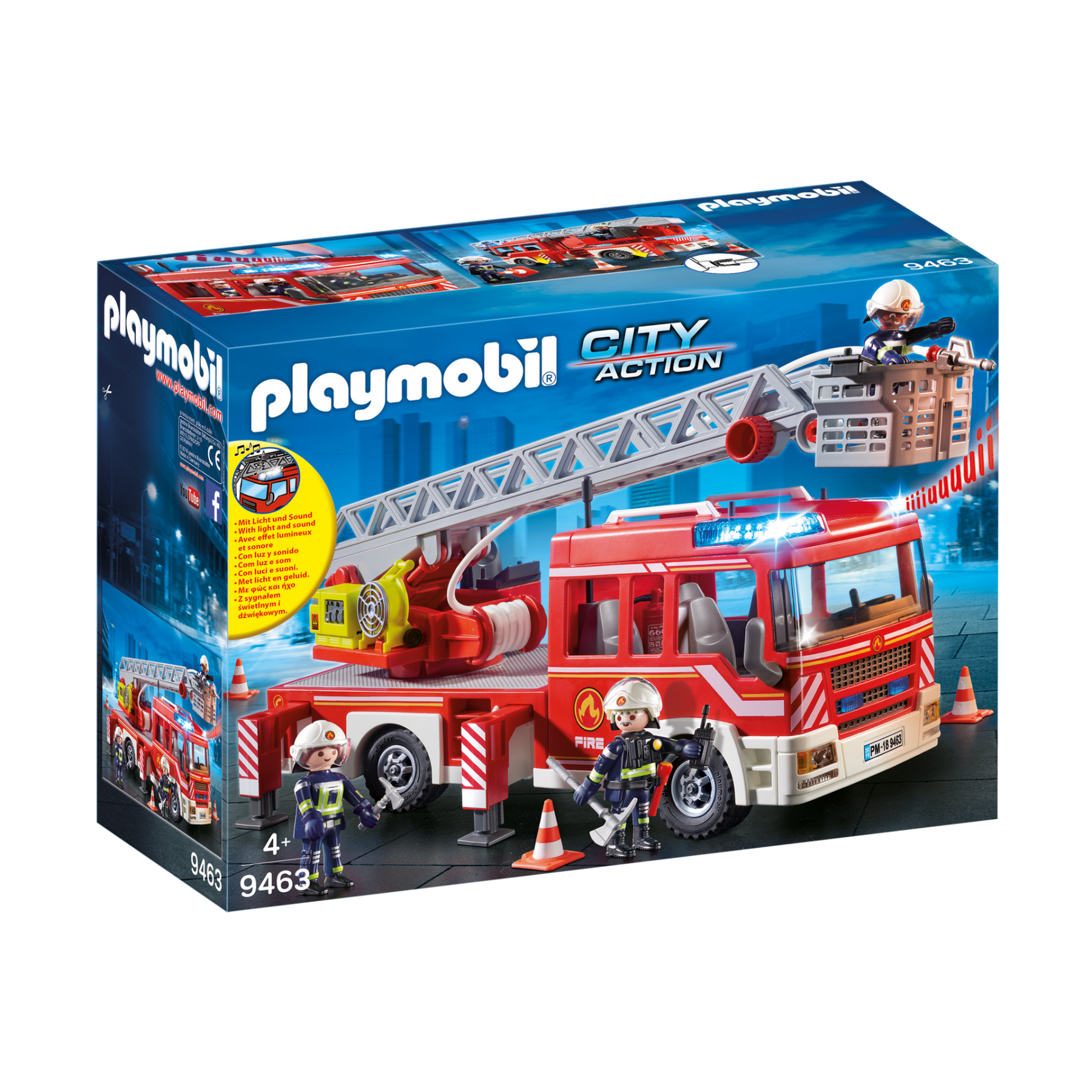 Playmobil - Fire Ladder Unit (9463)