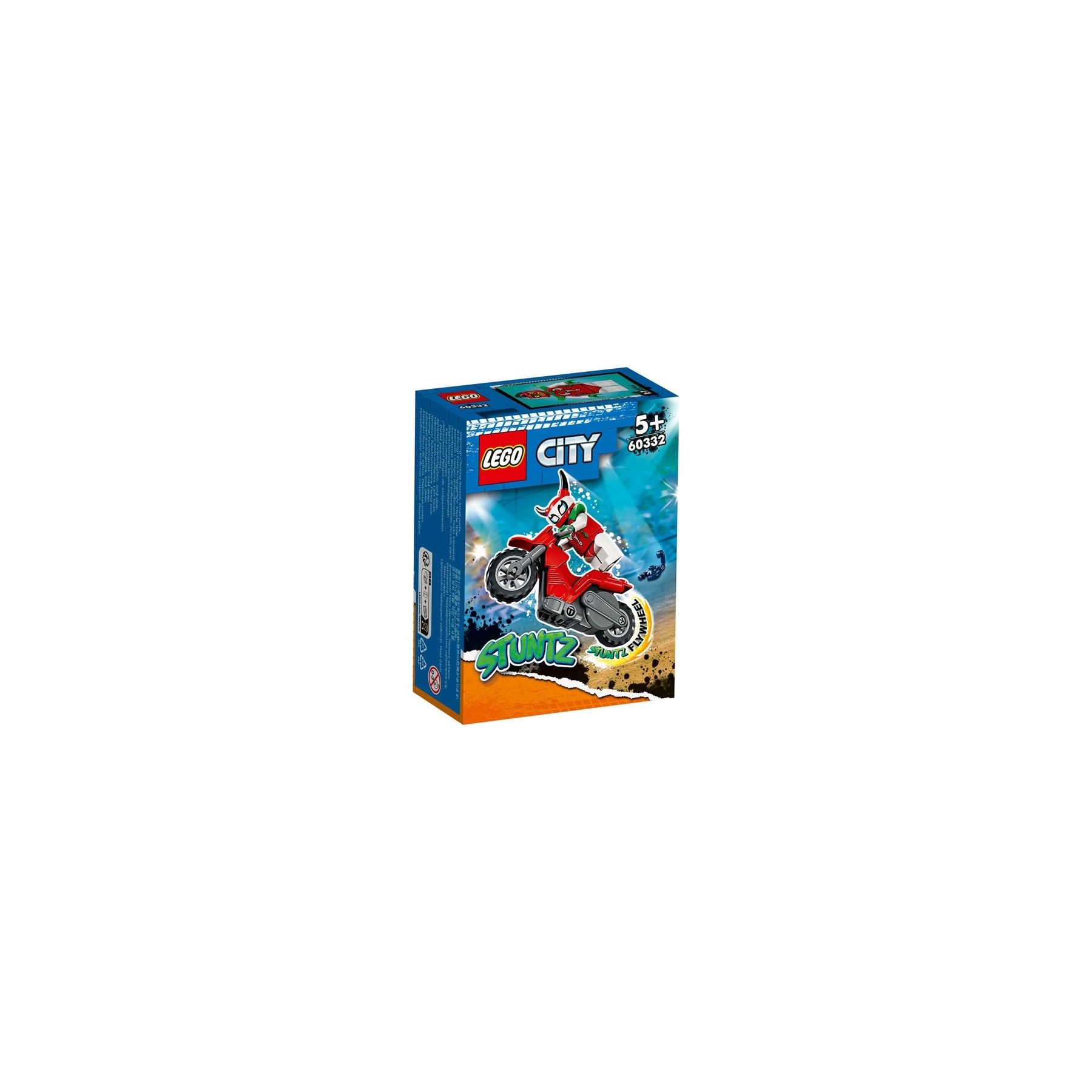 LEGO City, Moto de acrobacias del escorpión temerario (60332)