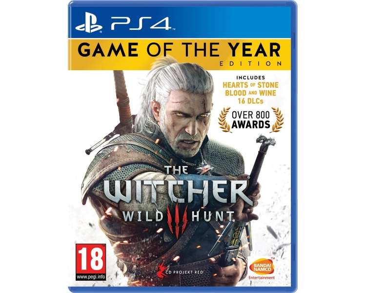 The Witcher III (3): Wild Hunt (GOTY Edition) Juego para Consola Sony PlayStation 4 , PS4