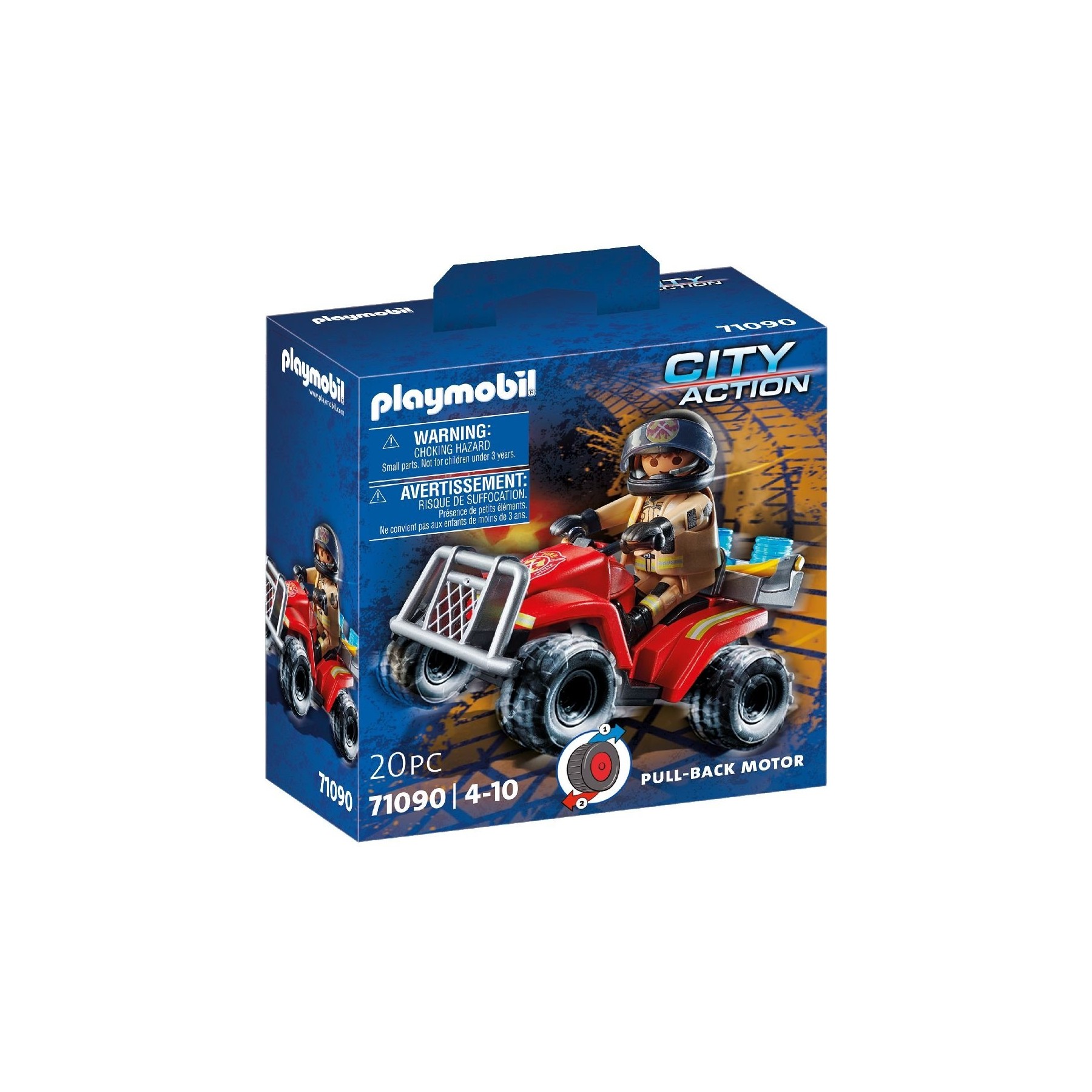 Playmobil - Fire Rescue Quad (71090)