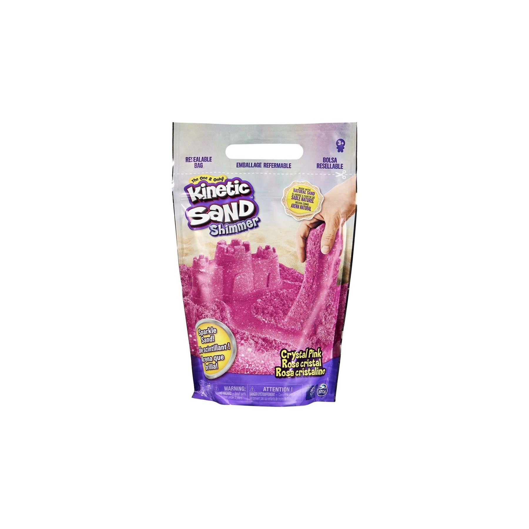 Arena Cinética, Arena Brillante, Rosa (6060800)