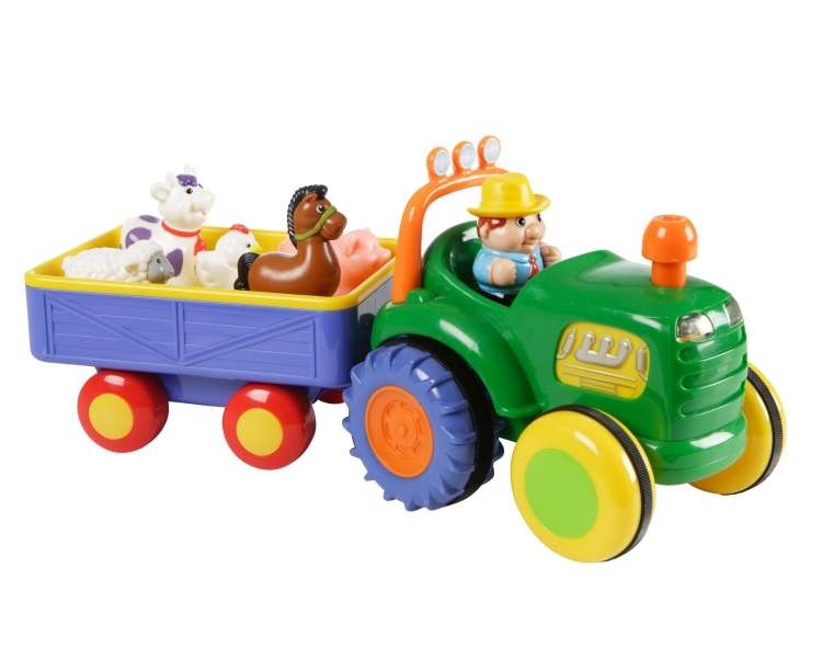 Happy Baby - Farm Tractor with trailer (502038)