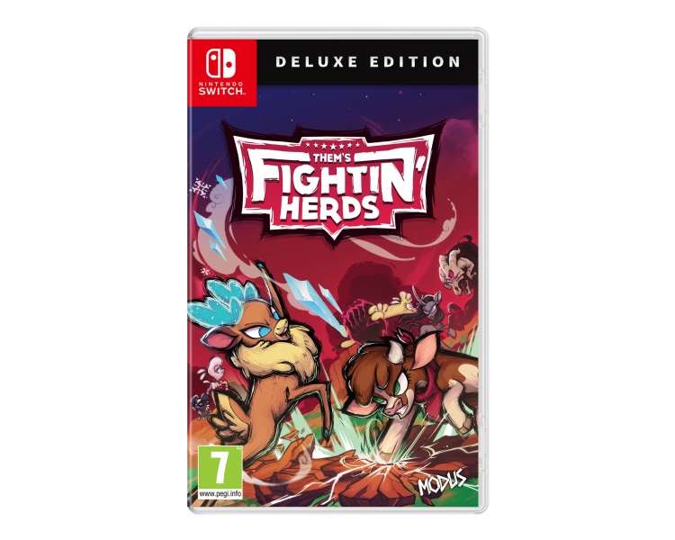 Them's Fightin' Herds (Deluxe Edition) Juego para Consola Nintendo Switch, PAL ESPAÑA