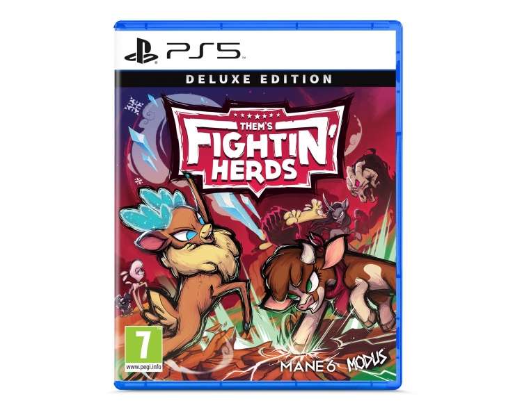 Them's Fightin' Herds (Deluxe Edition) Juego para Consola Sony PlayStation 5 PS5, PAL ESPAÑA