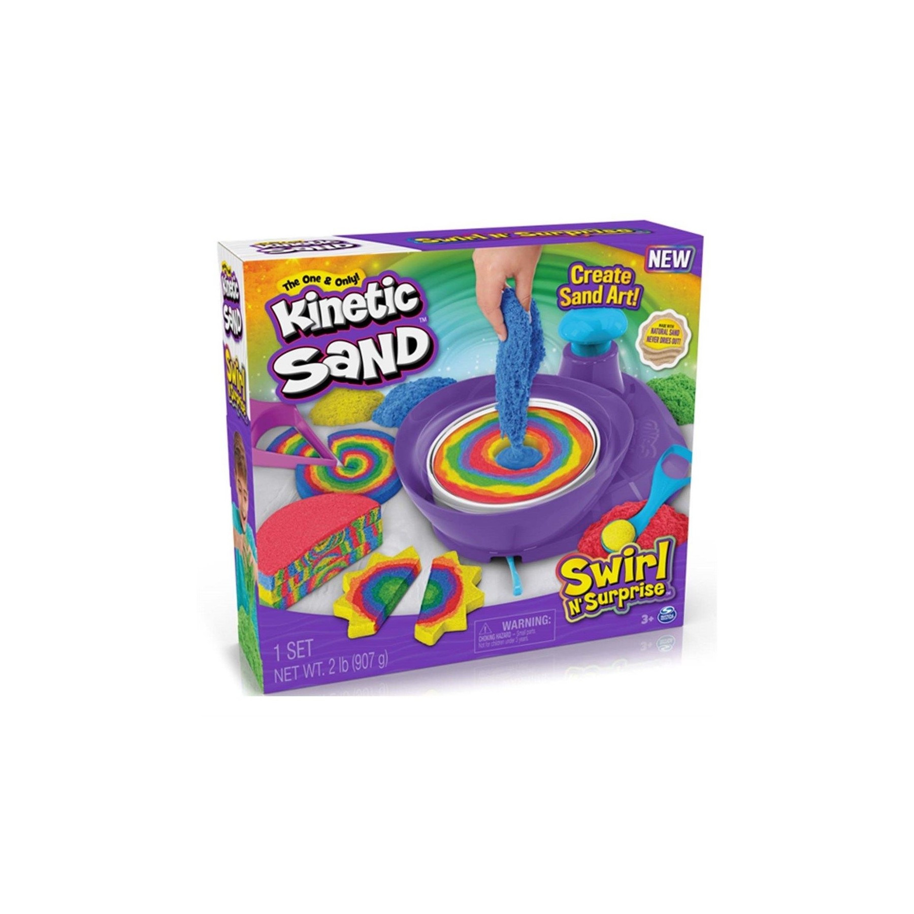Kinetic Sand, Remolino Y Sorpresa (6063931)