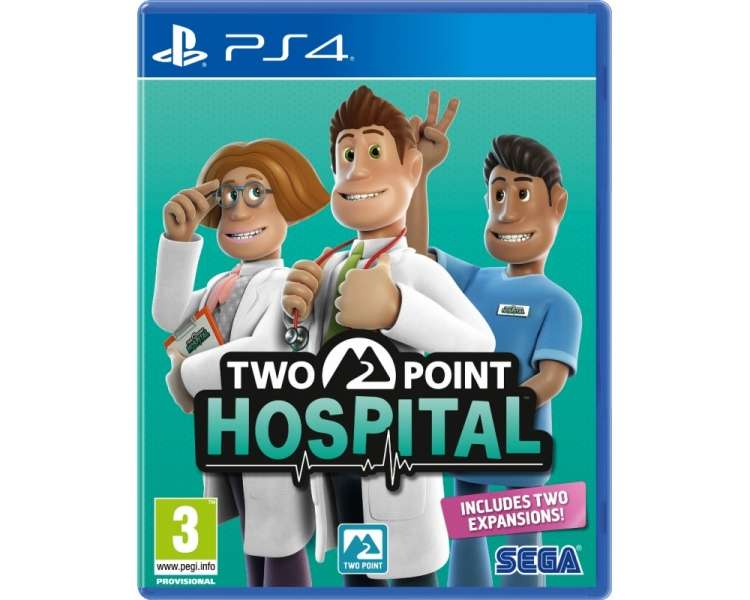 Two Point Hospital Juego para Consola Sony PlayStation 4 , PS4