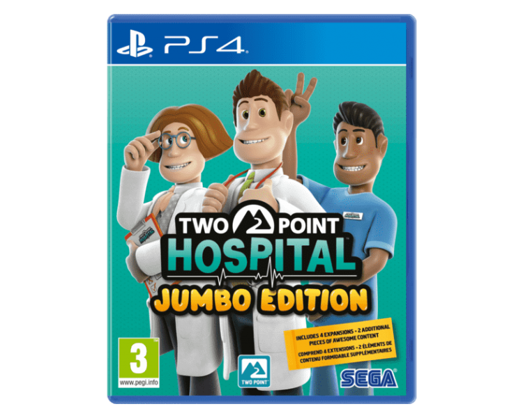 Two Point Hospital (Jumbo Edition) Juego para Consola Sony PlayStation 4 , PS4
