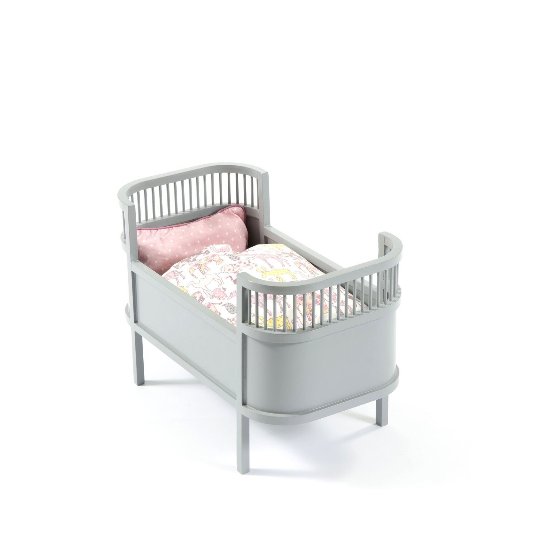 Smallstuff - Rosaline Doll Bed - Grey ( 51000-09)