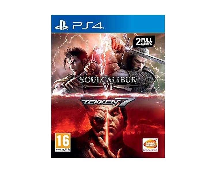 Tekken 7 + Soul Calibur VI Juego para Consola Sony PlayStation 4 , PS4