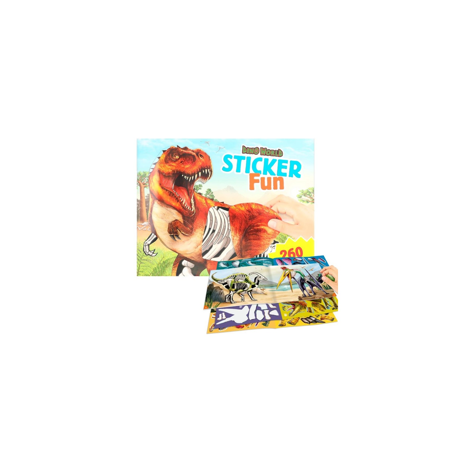 Dino World Sticker Fun (412408)
