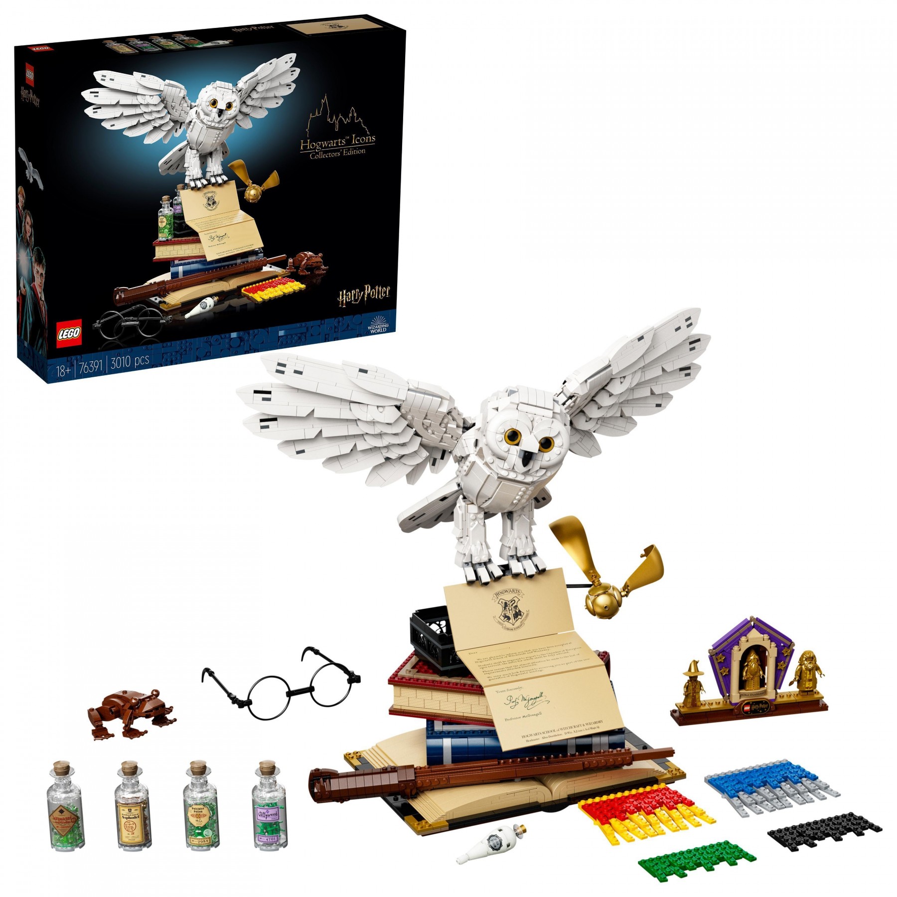 LEGO Harry Potter, Hogwarts Icons, Edición de Coleccionistas (76391).