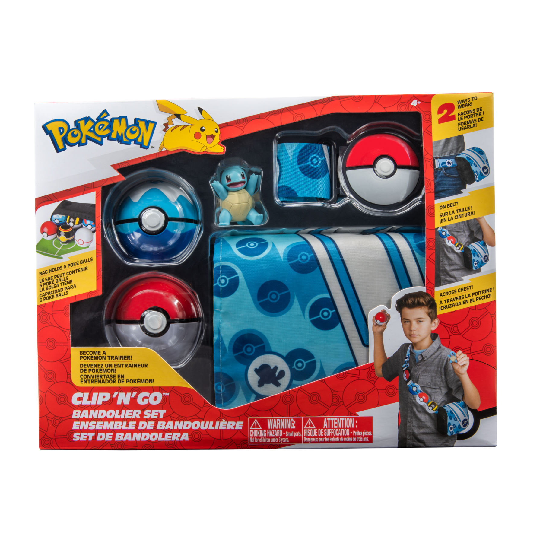 Pokemon - Clip'N'Go - Bandolier Set - Squirtle -  (PKW0028_3)