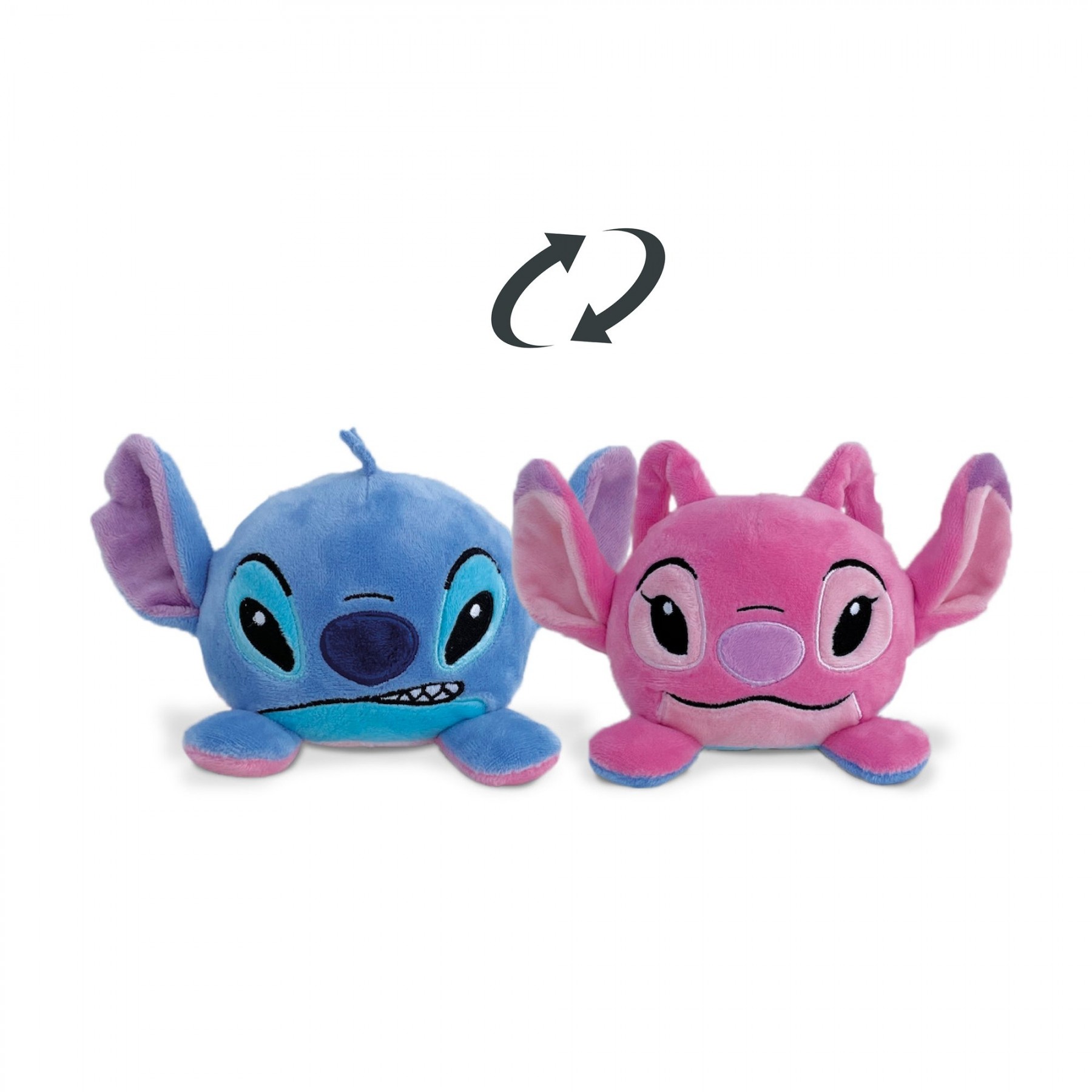 Disney - Reversible Stitch & Angel (8 cm) (6315870377)
