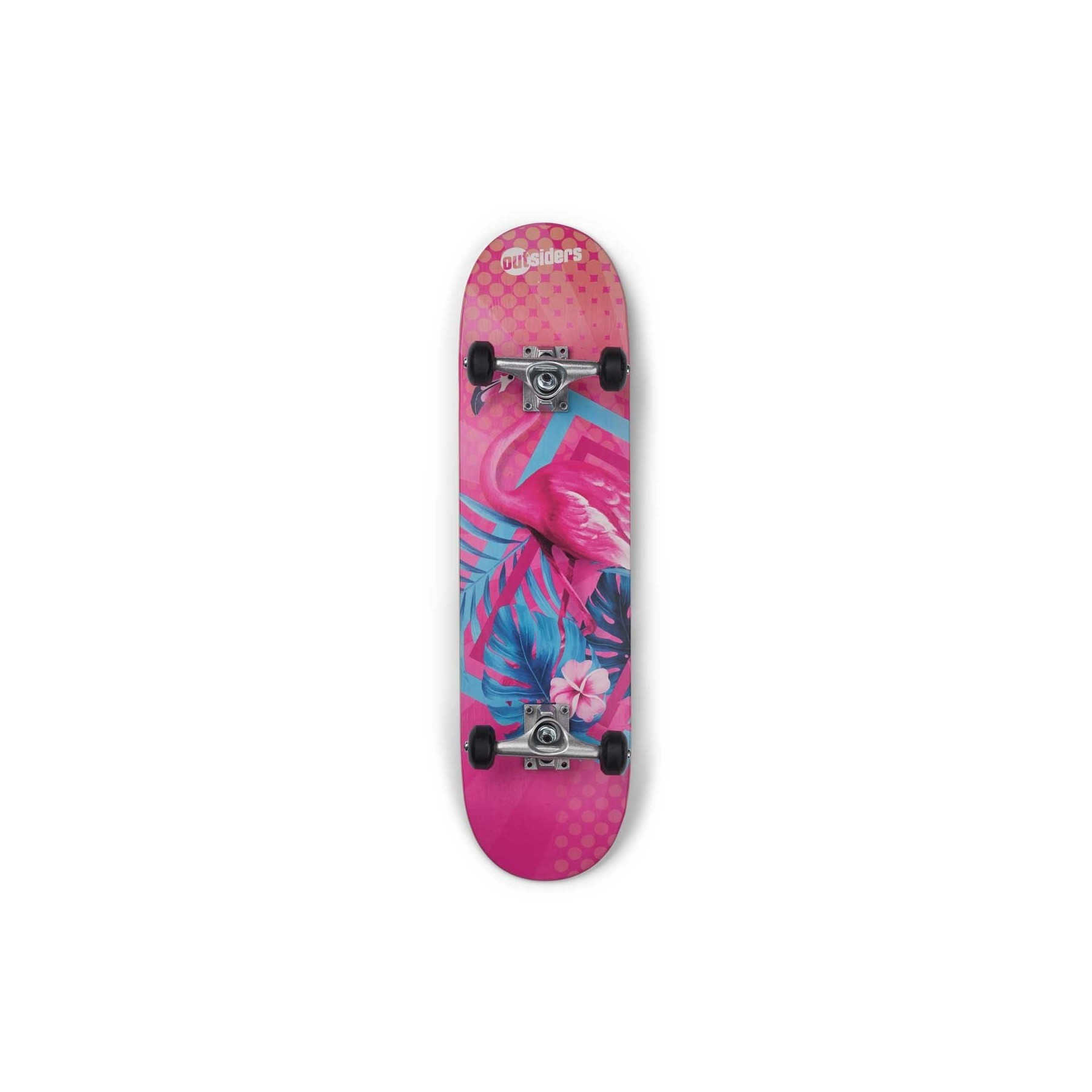 Outsiders - Pro Style Skateboard Flashy Flamingo (473)