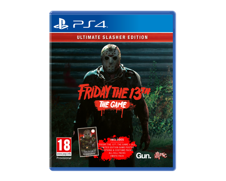 Friday The 13th, The Game Ultimate Slasher Edition Juego para Consola Sony PlayStation 4 , PS4