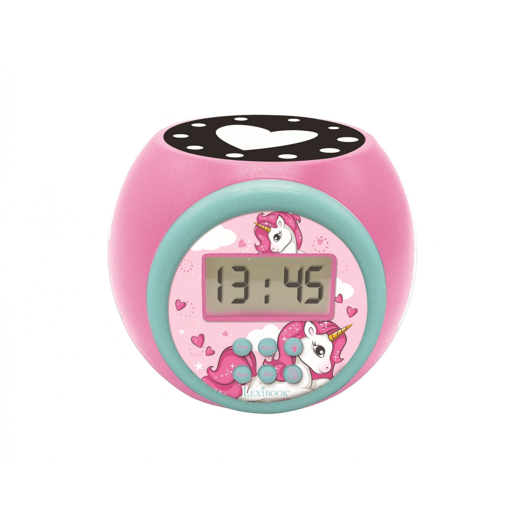 Lexibook - Unicorn - Projector Alarm Clock  (RL977UNI)