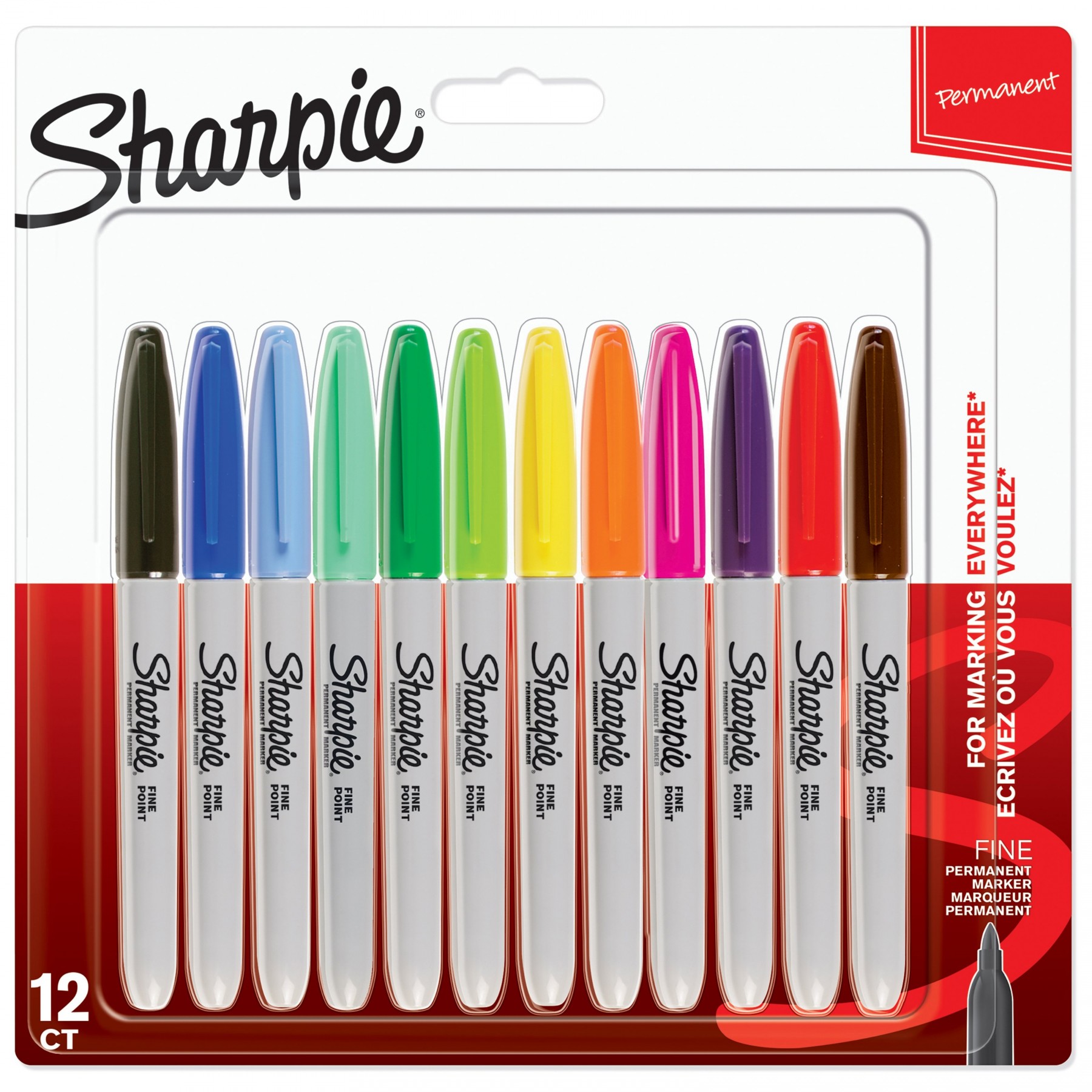 Sharpie, Rotuladores Permanentes, Punto Fino (2065404)