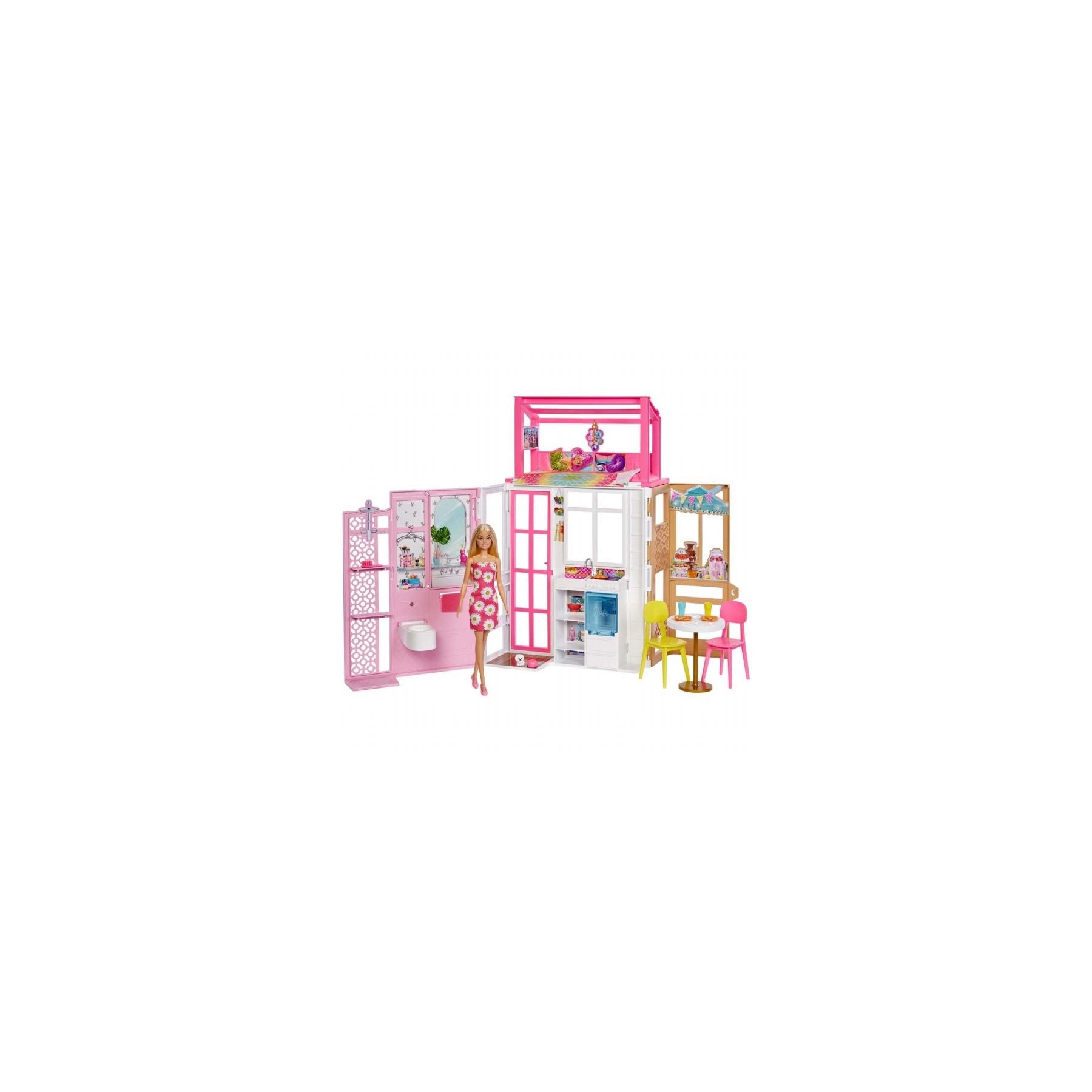 Barbie - House w. Doll (HCD48)
